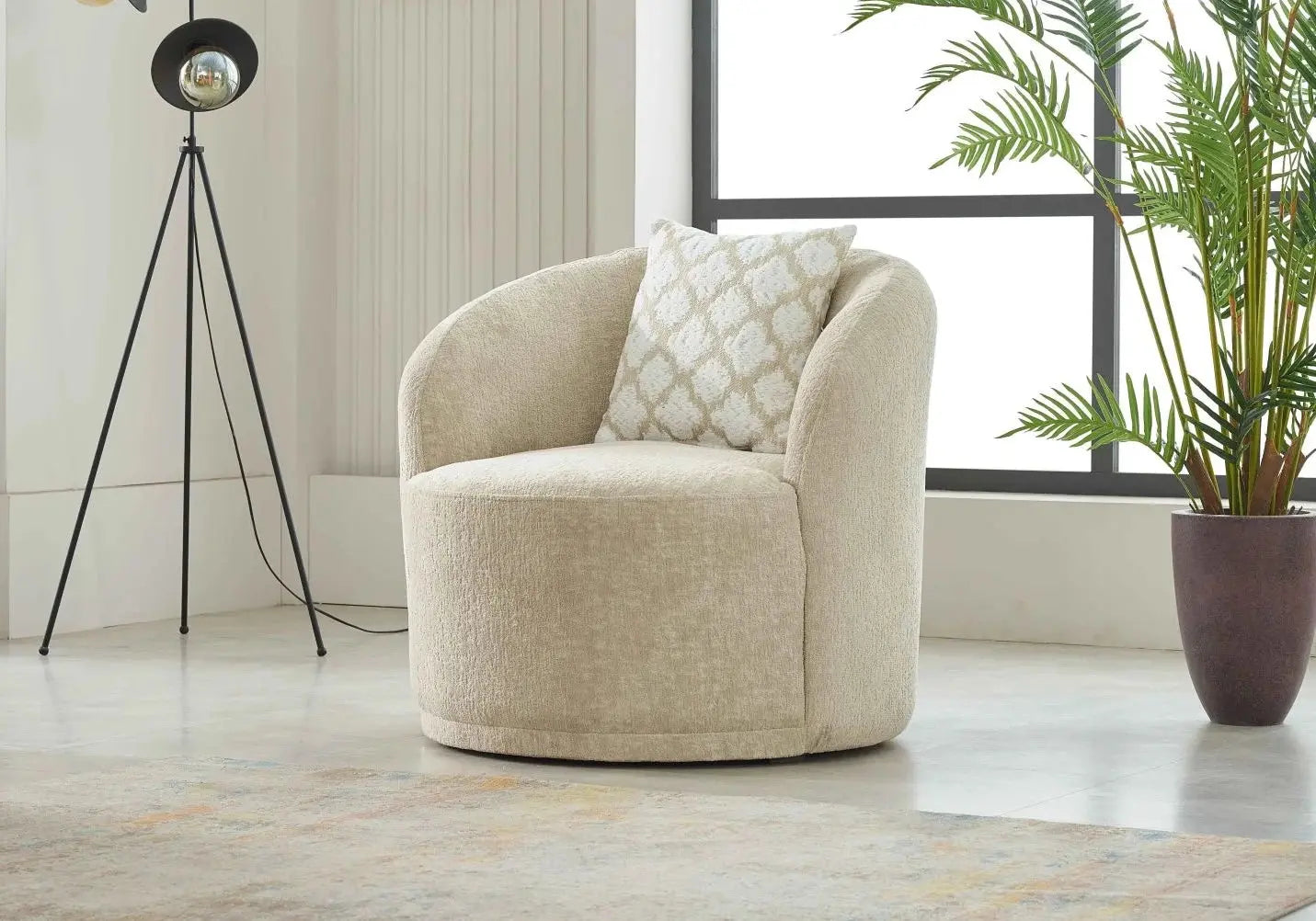 Ensemble canapé beige SENNA Slims Mobilya