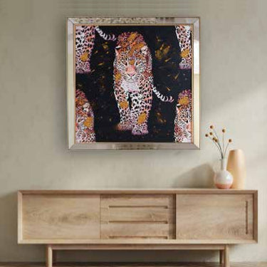 Aslan Motif Tablo